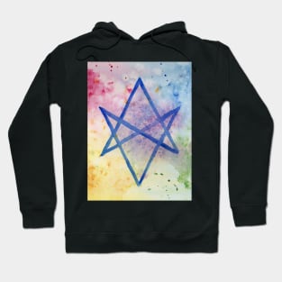 Unicursal Hexagram Hoodie